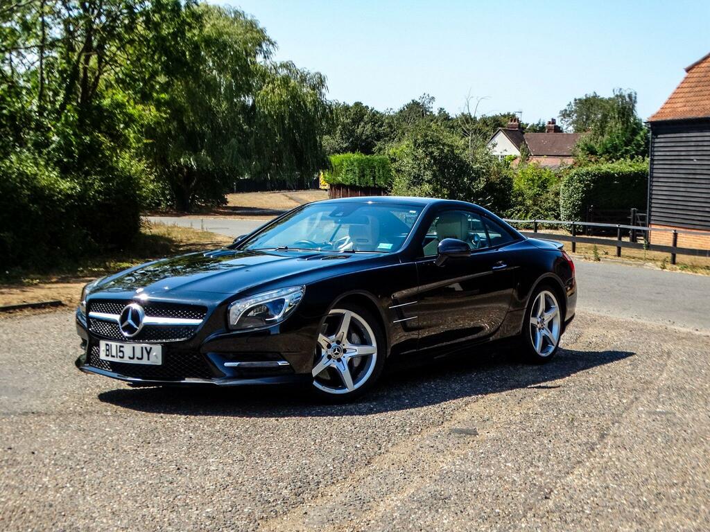 Mercedes-Benz SL Class Convertible White #31
