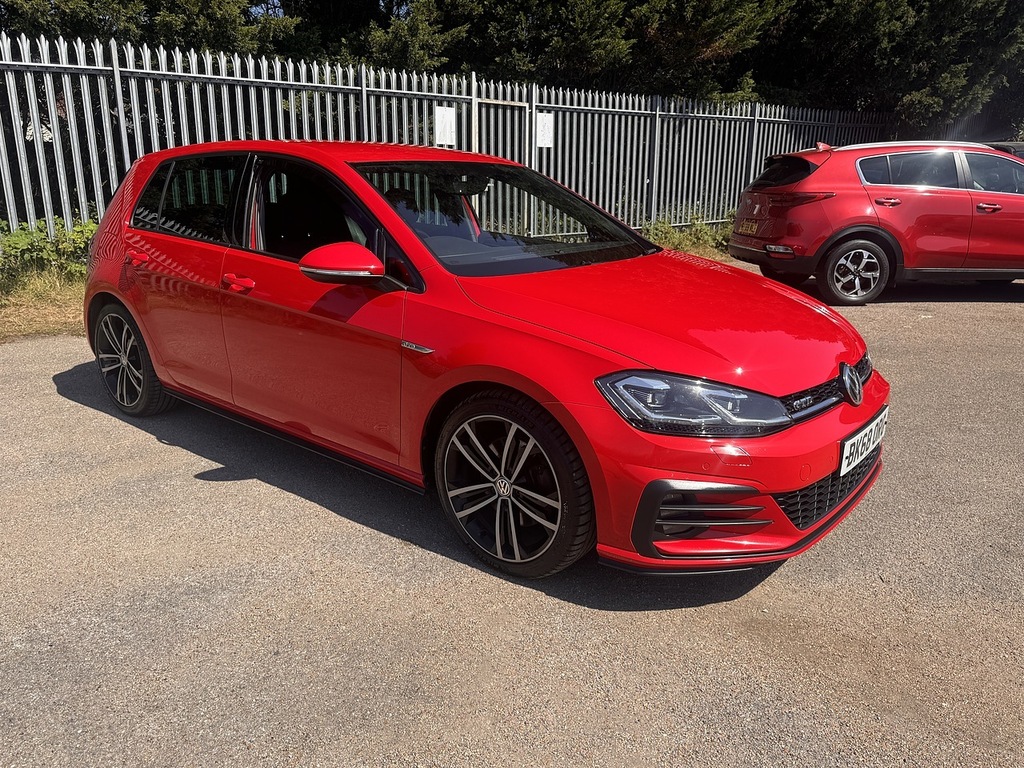 Volkswagen Golf Tdi Gtd BK68ORG Red #4