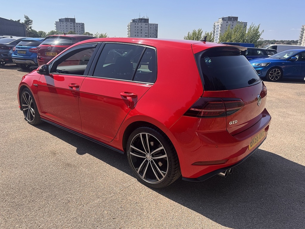 Volkswagen Golf Tdi Gtd BK68ORG Red #6