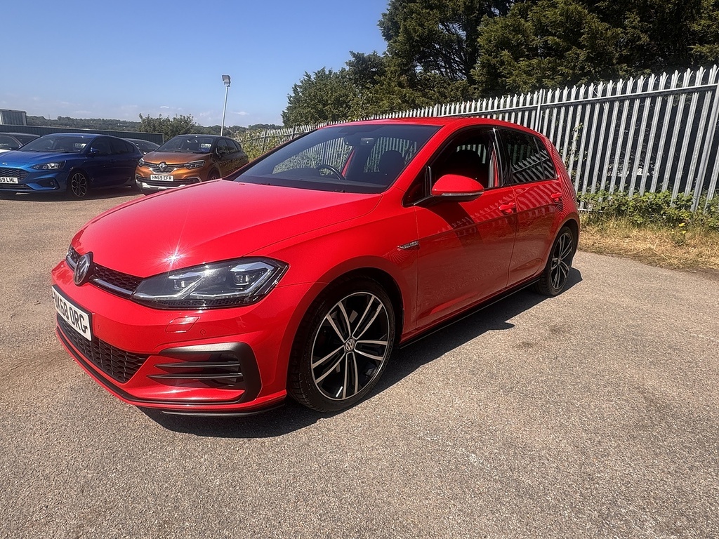 Volkswagen Golf Tdi Gtd BK68ORG Red #3