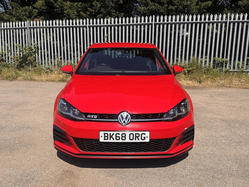 Volkswagen Golf Tdi Gtd BK68ORG Red #2