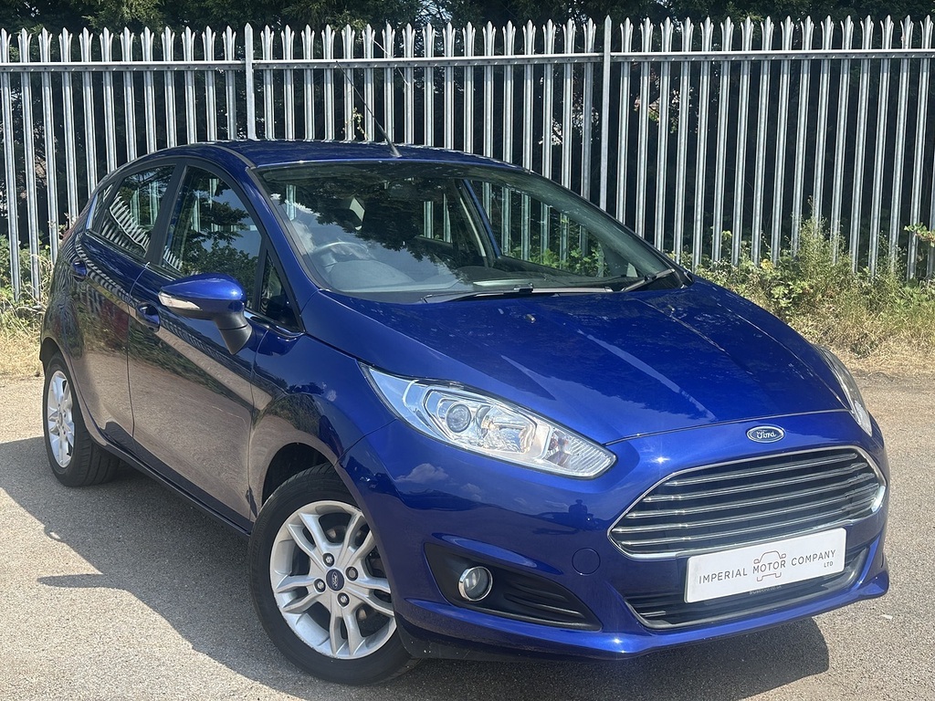 Ford Fiesta T Ecoboost Zetec Blue