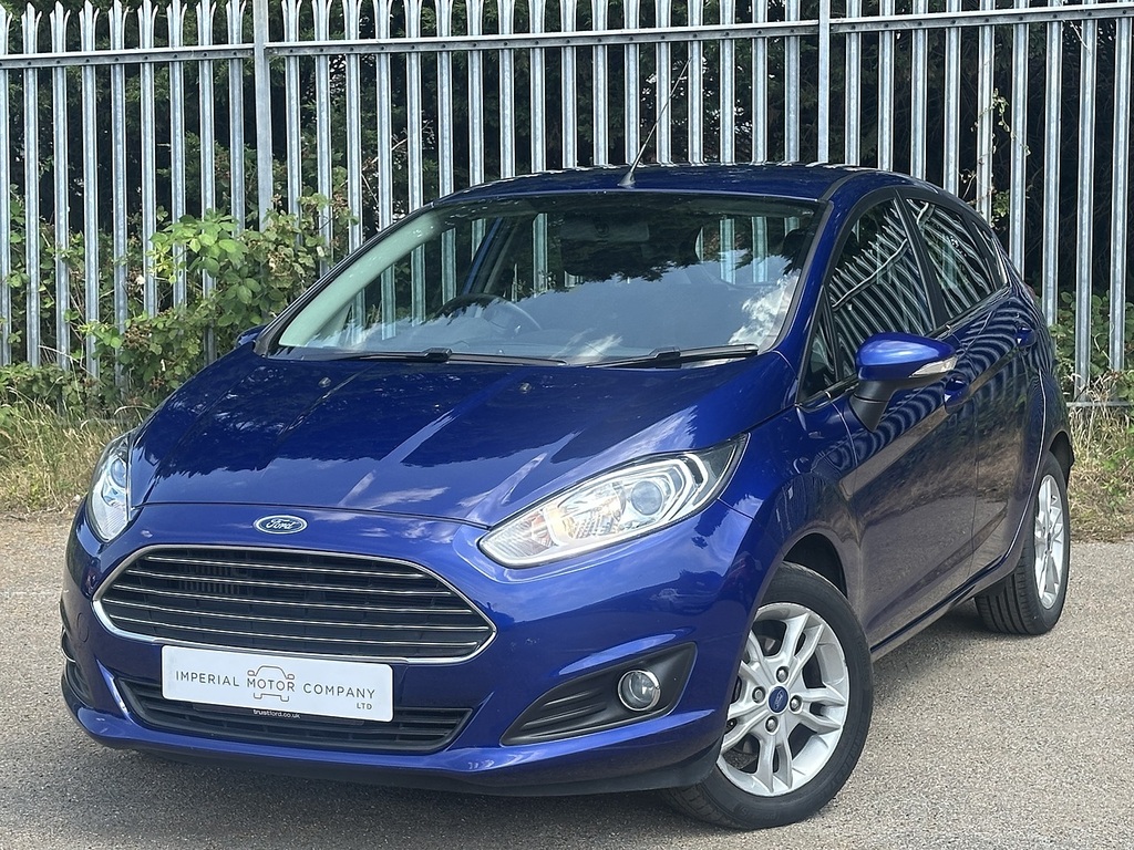 Ford Fiesta T Ecoboost Zetec MG14MGC Blue #3