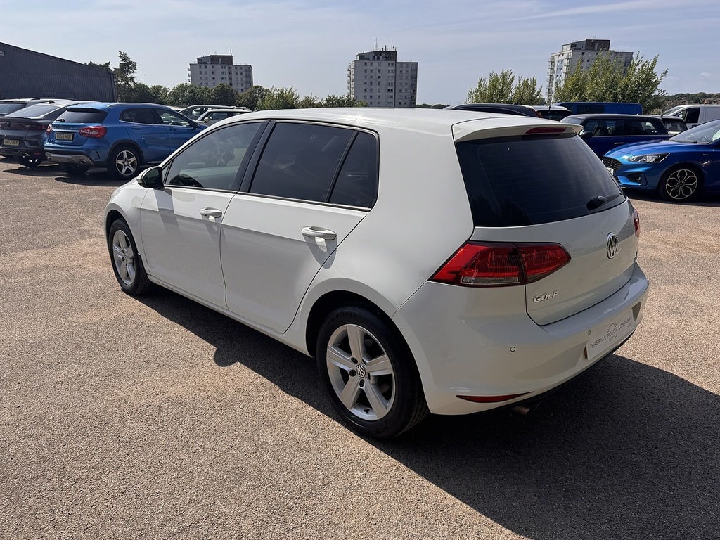 Volkswagen Golf Tsi Bluemotion Tech Match White #3