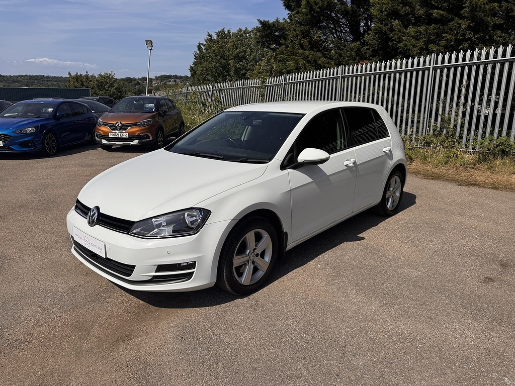Volkswagen Golf Tsi Bluemotion Tech Match White #5