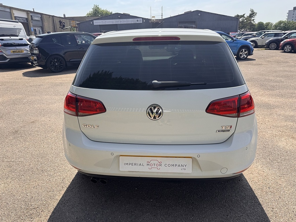Volkswagen Golf Tsi Bluemotion Tech Match White #6