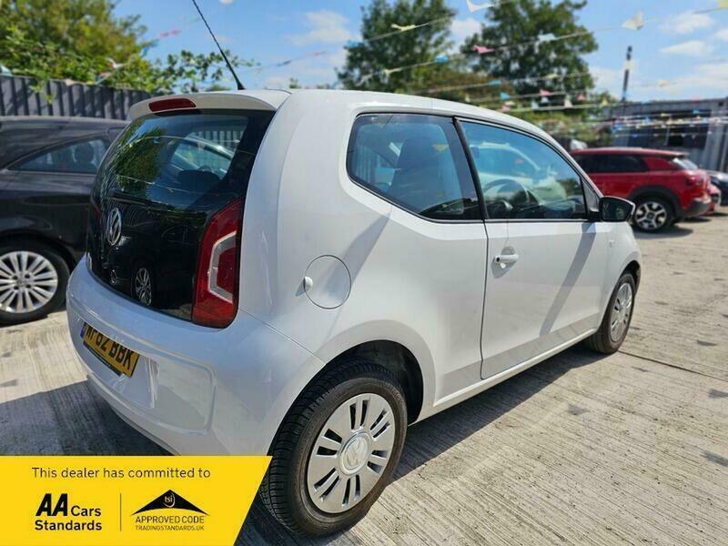Volkswagen Up 1.0 Move Up Hatchback WP62BBK White #3