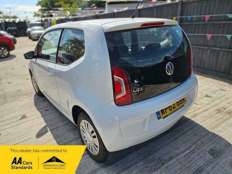 Volkswagen Up 1.0 Move Up Hatchback WP62BBK White #4