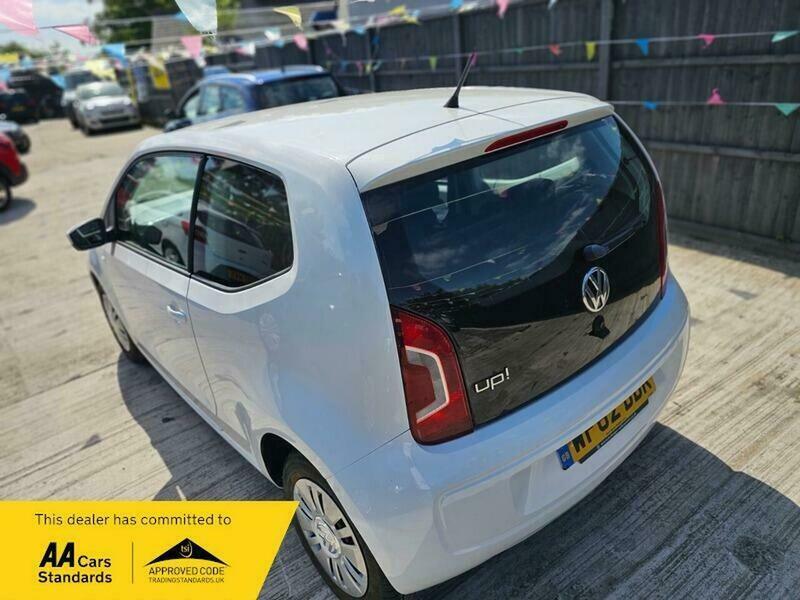 Volkswagen Up 1.0 Move Up Hatchback WP62BBK White #6
