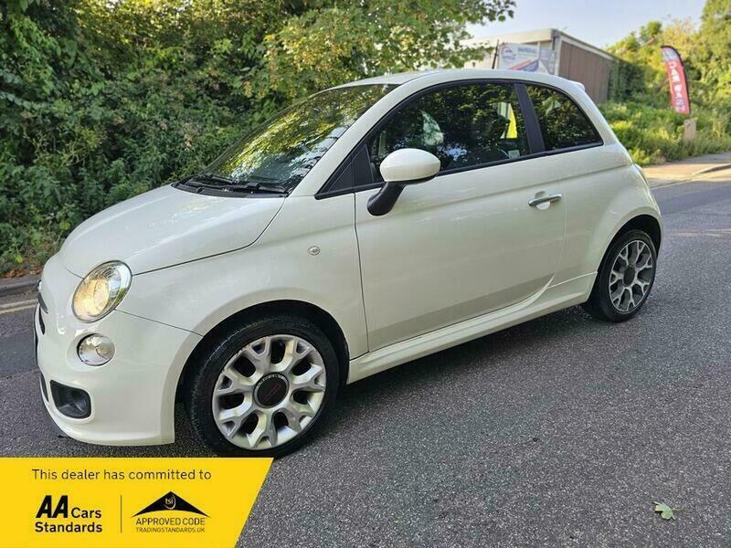 Fiat 500 1.2 S Hatchback OY65OVU White #5