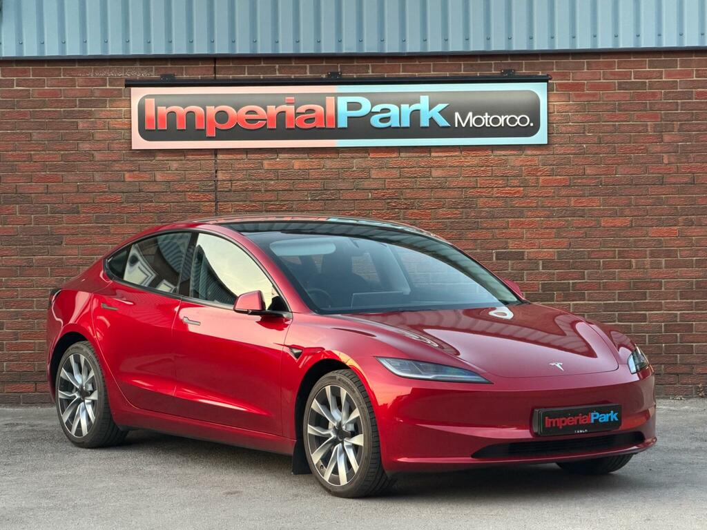 Tesla Model 3 Long Range Rwd Red #2
