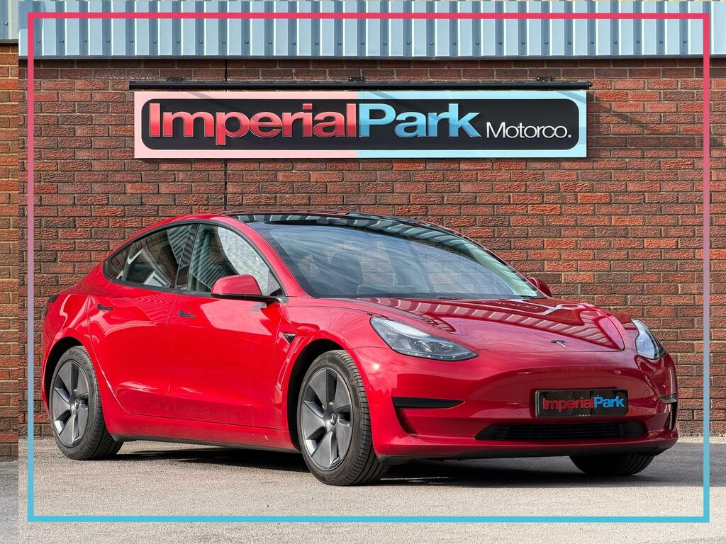 Tesla Model 3 Standard Range Plus Rwd Red