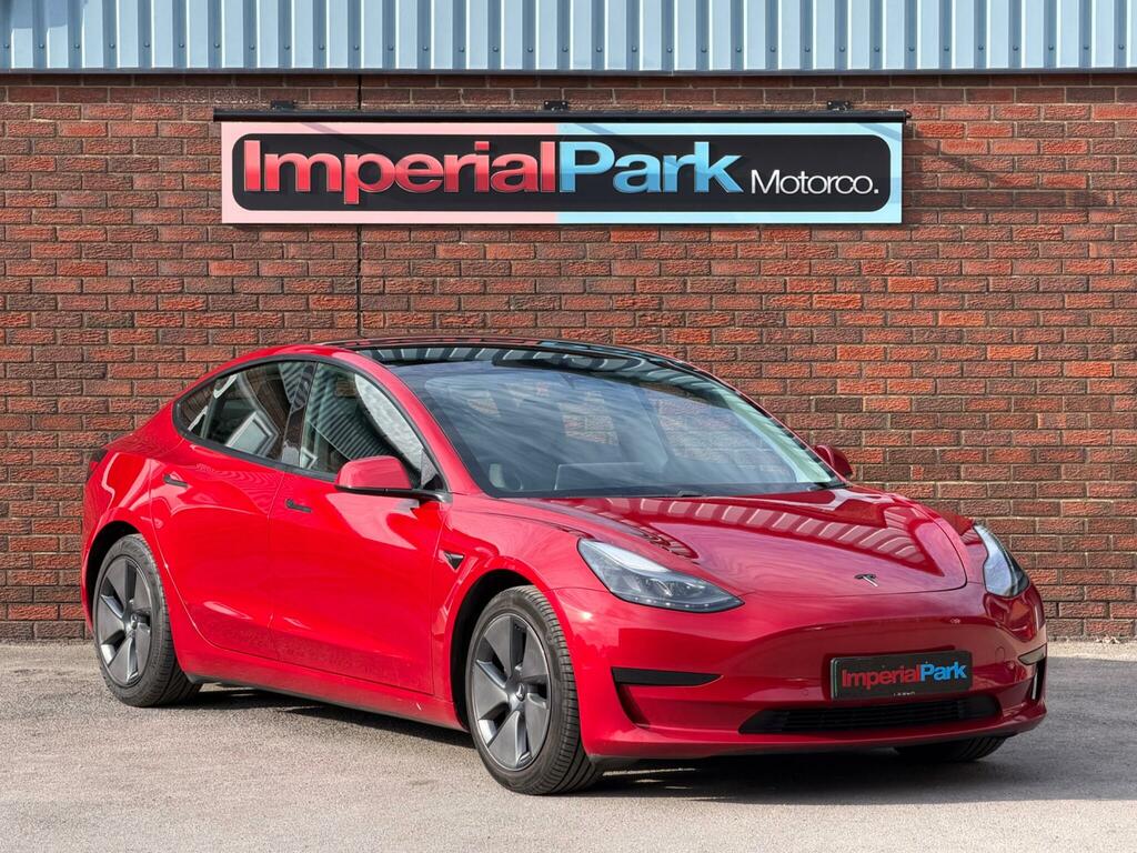 Tesla Model 3 Standard Range Plus Rwd Red #2