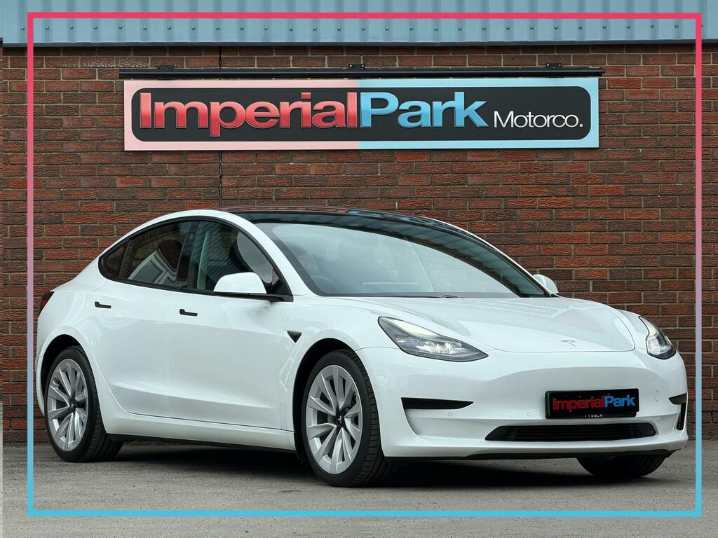 Tesla Model 3 Standard Range Plus Rwd White