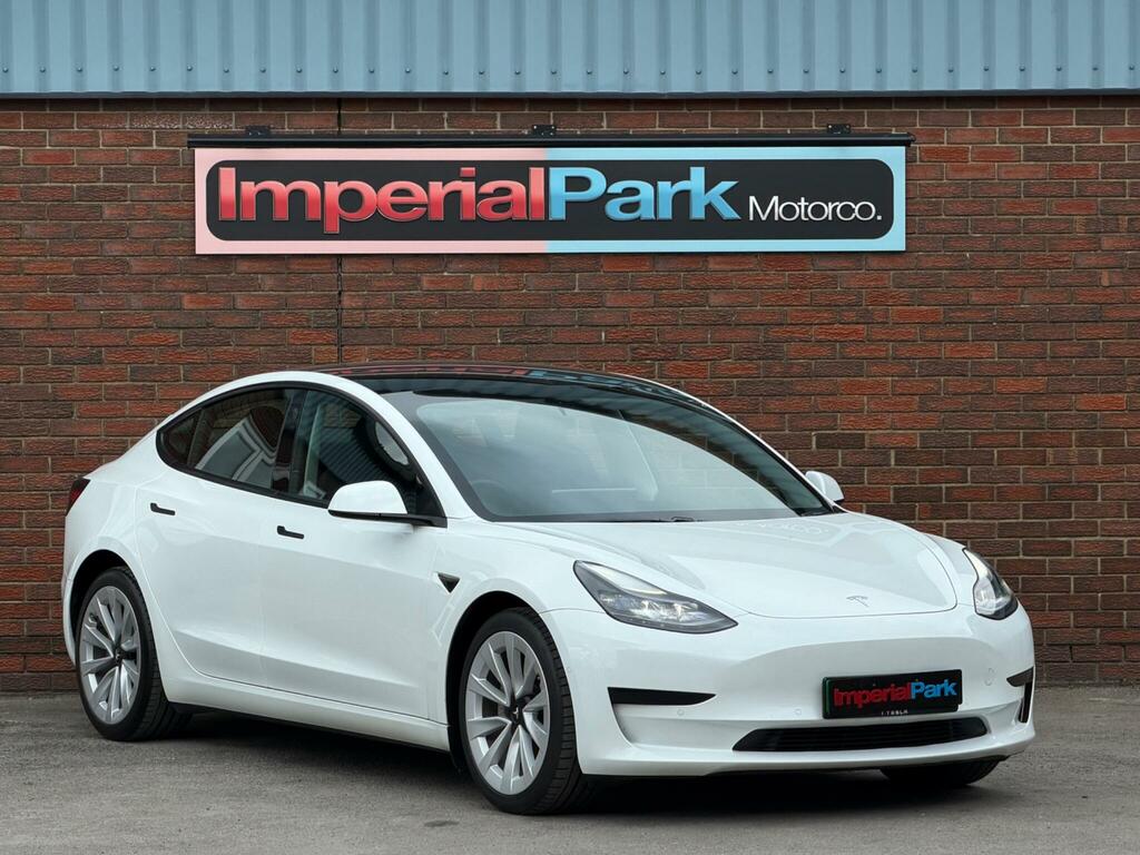 Tesla Model 3 Standard Range Plus Rwd White #2