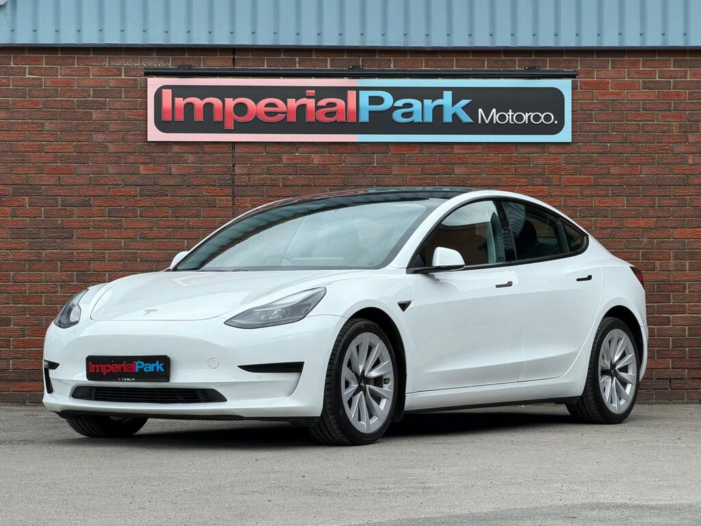 Tesla Model 3 Standard Range Plus Rwd White #4