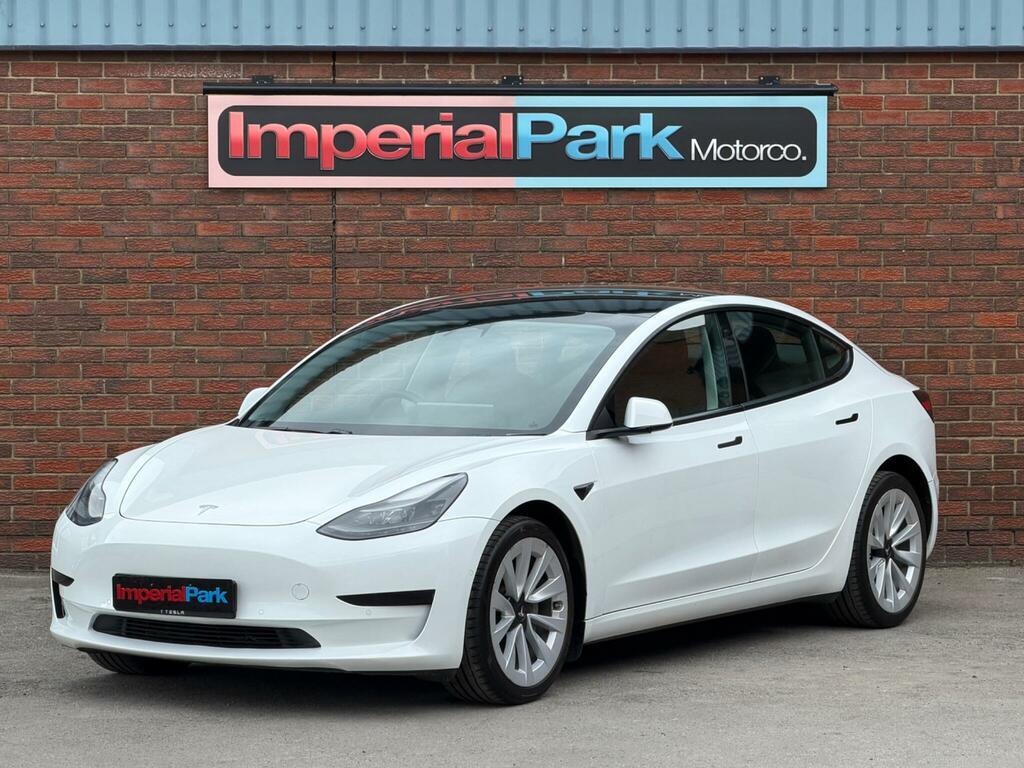 Tesla Model 3 Standard Range Plus Rwd White #5