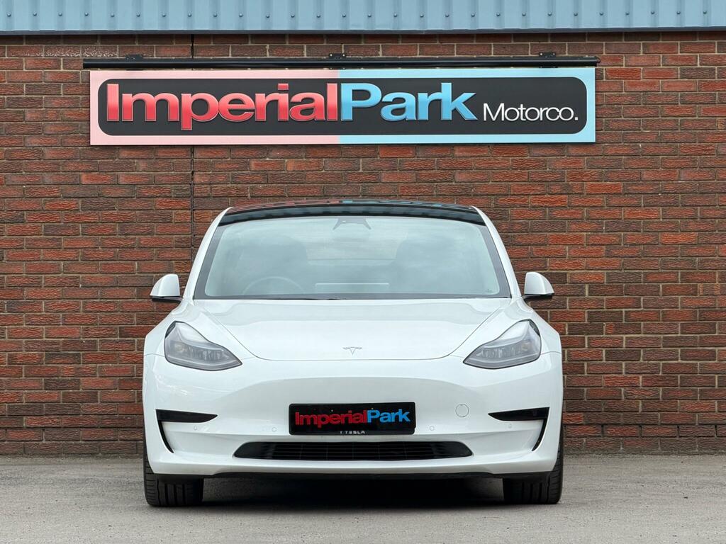 Tesla Model 3 Standard Range Plus Rwd White #3