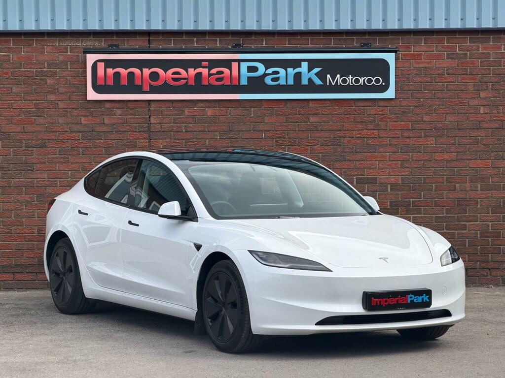 Tesla Model 3 Auto Rwd 4dr White #3