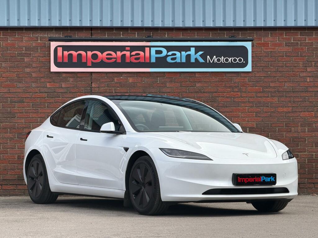 Tesla Model 3 Auto Rwd 4dr White #2