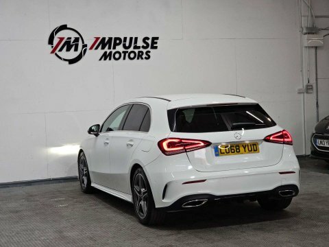 Mercedes-Benz A Class Amg Line Executive 7G-dct Euro 6 Ss LO68YUD White #5