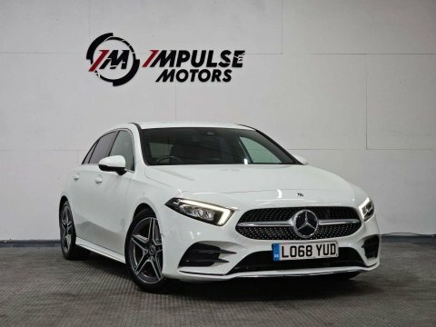 Mercedes-Benz A Class Amg Line Executive 7G-dct Euro 6 Ss LO68YUD White