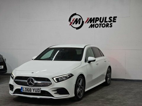 Mercedes-Benz A Class Amg Line Executive 7G-dct Euro 6 Ss LO68YUD White #4