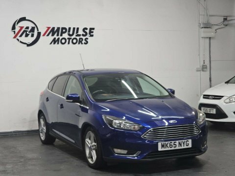 Ford Focus 1.0 Titanium MK65NYG Blue #4