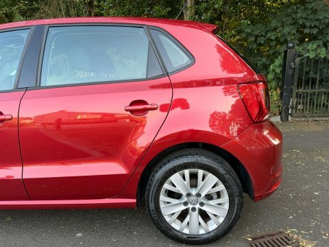 Volkswagen Polo 1.2 Tsi Bluemotion SK16KTF Red #6
