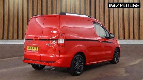 Ford Transit Courier 1.5 Tdci Sport Red #4