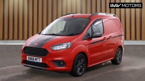 Ford Transit Courier 1.5 Tdci Sport Red #2