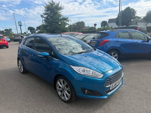 Ford Fiesta 1.6 Tdci Titanium X Hatchback Eu Blue #2