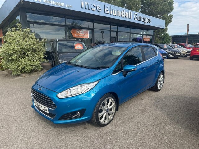 Ford Fiesta 1.6 Tdci Titanium X Hatchback Eu Blue