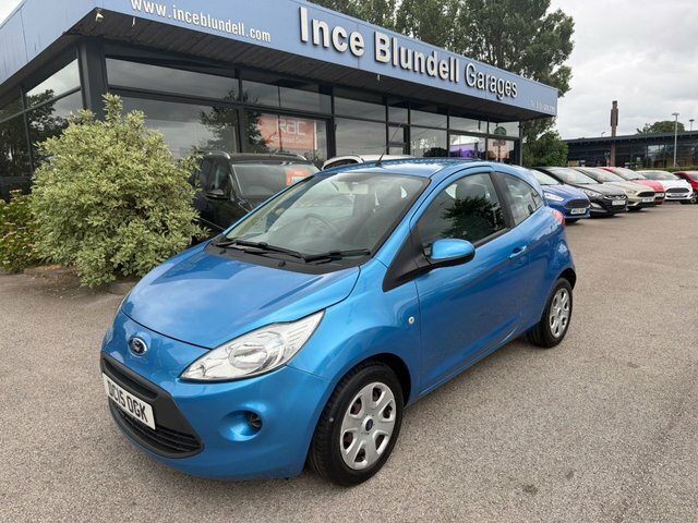 Ford KA 1.2 Edge Hatchback Euro 5 S S Blue