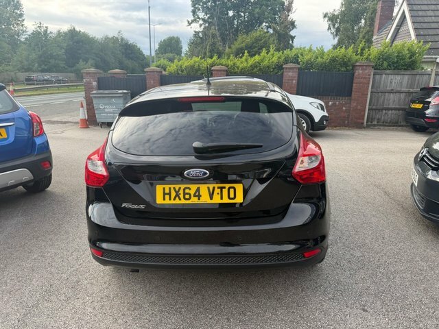 Ford Focus 1.6 Tdci Zetec Hatchback Euro 5 Black #6