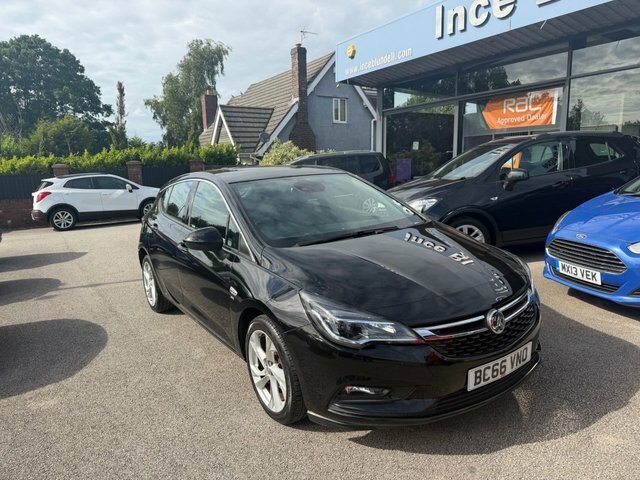 Vauxhall Astra 1.4I Sri Hatchback Euro 6 100 P Black