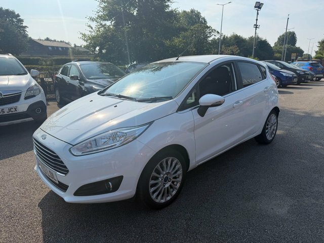 Ford Fiesta 1.5 Tdci Titanium Hatchback Euro White #4