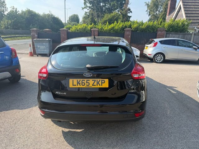 Ford Focus 1.5 Tdci Zetec Hatchback Euro 6 LK65ZKP Black #4