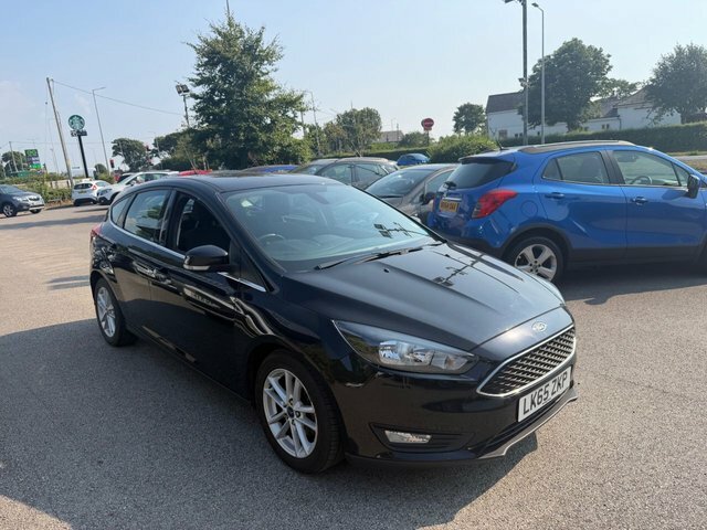 Ford Focus 1.5 Tdci Zetec Hatchback Euro 6 LK65ZKP Black #2