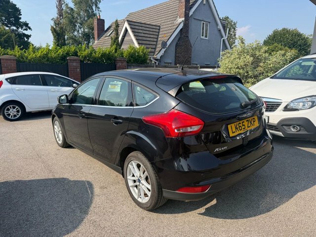 Ford Focus 1.5 Tdci Zetec Hatchback Euro 6 LK65ZKP Black #3