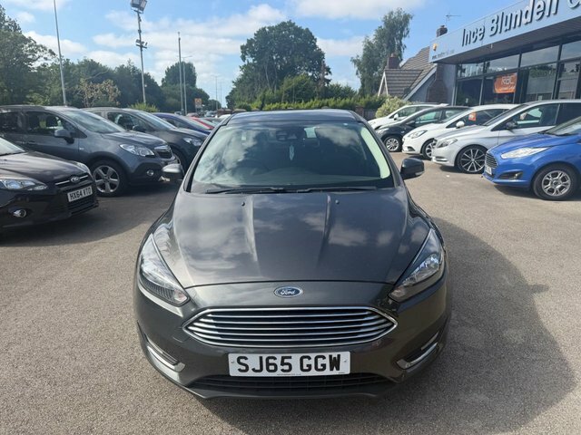 Ford Focus 1.5 Tdci Titanium Hatchback Euro SJ65GGW Grey #2