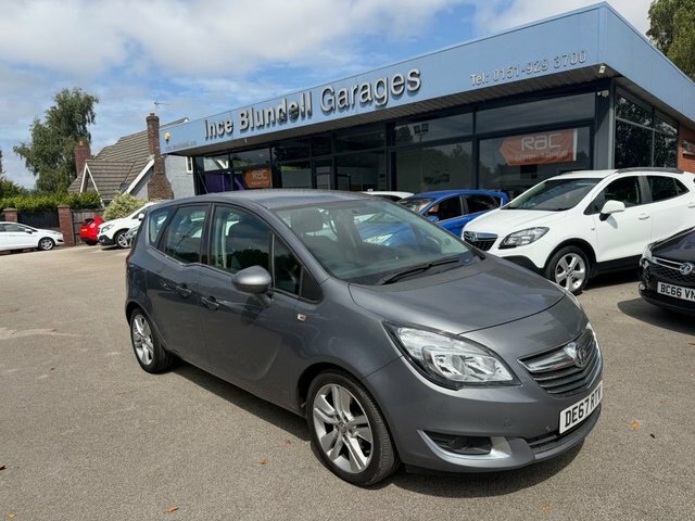 Vauxhall Meriva 1.4I Tech Line Mpv Euro 6 100 P Grey #2