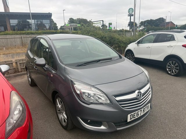 Vauxhall Meriva 1.4I Tech Line Mpv Euro 6 100 P Grey