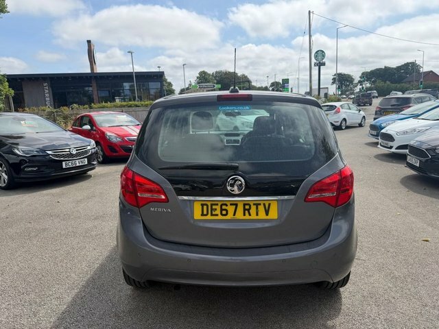 Vauxhall Meriva 1.4I Tech Line Mpv Euro 6 100 P Grey #4