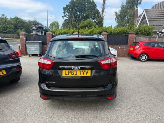 Ford C-Max 1.6 Tdci Titanium Mpv Euro 5 11 LP63TYV Black #4