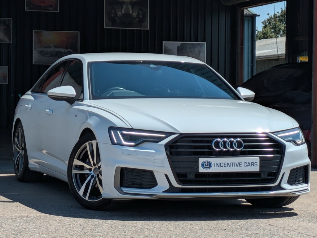 Audi A6 Saloon 40 2.0 Tdi S Line Led Lights. Rear Came White