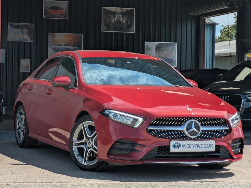 Mercedes-Benz A Class A180d 2.0 Amg Line Executive 4Dr. 2 Owners. Rece Red