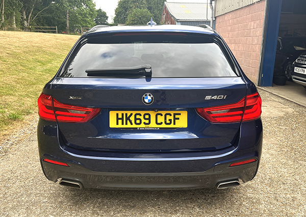 BMW 5 Series 3.0 Gpf Xdrive M Sport Touring Blue #4