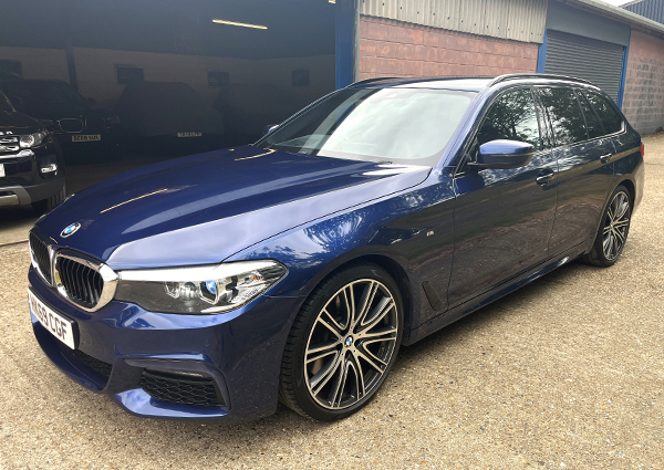 BMW 5 Series 3.0 Gpf Xdrive M Sport Touring Blue #6