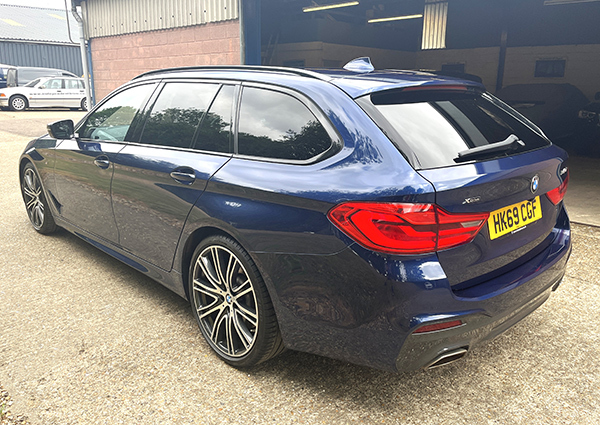 BMW 5 Series 3.0 Gpf Xdrive M Sport Touring Blue #5